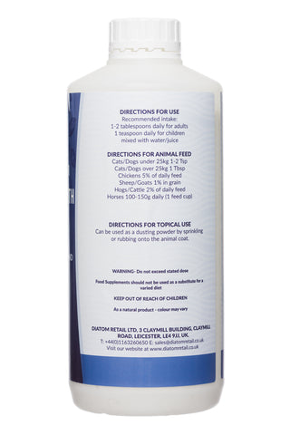 DiatomPure® Human Food Grade 700g (Twin Pack) Diatomaceous Earth