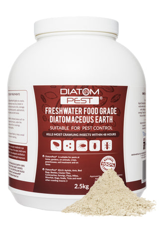 Diatomaceous Earth UK - DiatomPest® Pest Grade 2.5kg Diatomaceous Earth - 1