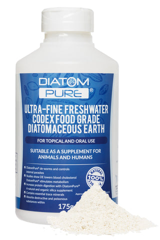 Diatomaceous Earth UK - DiatomPure® Human Food Grade 175g Diatomaceous Earth - 1