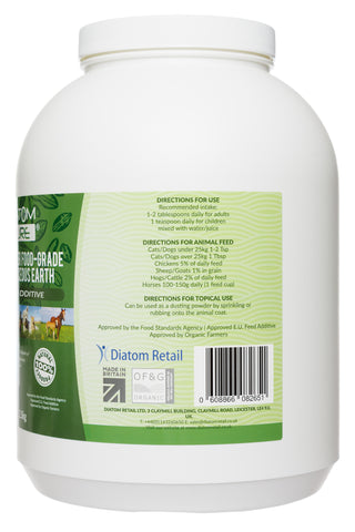 DiatomPure® Animal Food Grade 2.5kg Diatomaceous Earth